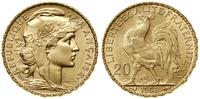 Francja, 20 franków, 1908