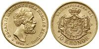 Szwecja, 10 koron, 1895 EB