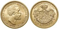 Szwecja, 20 koron, 1898 EB
