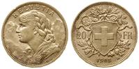 20 franków 1902 B, Berno, typ Vreneli, złoto 6.4