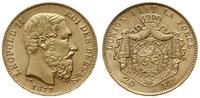 20 franków 1877, Paryż, złoto 6.44 g, próby 900