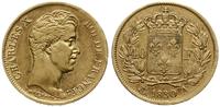 40 franków 1830 A, Paryż, złoto próby 900, 12.77