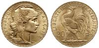 20 franków 1914, Paryż, typ Marianna, złoto prób