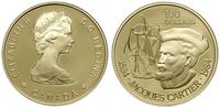 100 dolarów 1984, Jacques Cartier, złoto 16.90 g