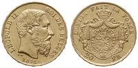 20 franków 1874, złoto 6.45 g, próby 900, piękni