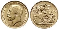 1/2 funta 1913, Londyn, złoto 4.01 g, próby 916.