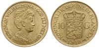 10 guldenów 1912, Utrecht, złoto 6.70 g, próby 9