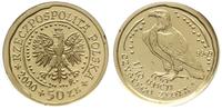 50 złotych 2000, Warszawa, Orzeł Bielik, złoto o