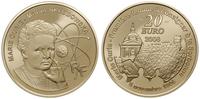 20 euro 2006, Paryż, Marie Curie, złoto 17.0 g, 