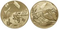 20 euro 2007, Paryż, Asterix i Keopatra, złoto 1