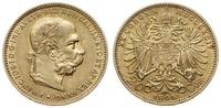 20 koron 1894, Wiedeń, złoto 6.76 g, próby 900, 