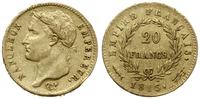 20 franków 1811, Utrecht, głowa w wieńcu laurowy