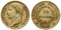 20 franków 1807 A, Paryż, głowa w wieńcu laurowy