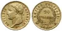 20 franków 1810 A, Paryż, głowa w wieńcu laurowy