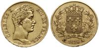 40 franków 1828 A, Paryż, złoto 12.86 g, próby 9