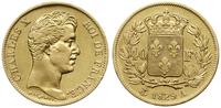 40 franków 1829 A, Paryż, złoto 12.80 g, próby 9