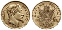 20 franków 1868 A, Paryż, złoto próby '900', 6.4