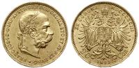 20 koron 1893, Wiedeń, złoto 6.77 g