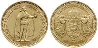 10 koron 1904 KB, Krzemnica, złoto 3.38 g