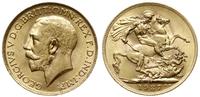 1 funt 1927 SA, Pretoria, złoto 7.98 g, pięknie 