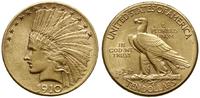10 dolarów 1910 D, Denver, Indian Head, złoto 16