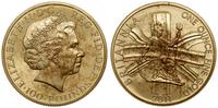 zestaw 4 złotych monet 2011, Londyn, 100 funtów,