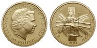 Wielka Brytania, zestaw 4 złotych monet, 2011