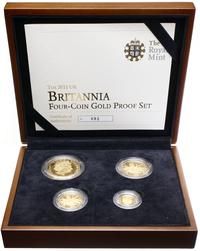 Wielka Brytania, zestaw 4 złotych monet, 2011