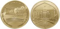 200 euro 2010, Paryż, Taj Mahal, złoto próby 999