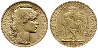 20 franków 1906, Paryż, typ Marianna, złoto 6.44