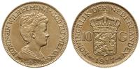 10 guldenów 1917, Utrecht, złoto próby 900, 6.72
