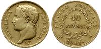 40 franków 1811 A, Paryż, złoto próby 900 12.90 