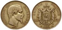 50 franków 1855 A, Paryż, złoto próby 900, 16.05