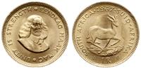 1 rand 1967, Pretoria, złoto 4.00 g, próby 917, 