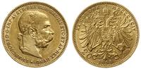 20 koron 1894, Wiedeń, złoto 6.75 g, próby 900