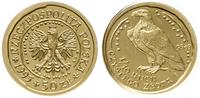 50 złotych 1995, Warszawa, Orzeł Bielik, złoto o