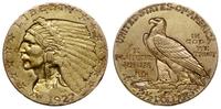 2 1/2 dolara 1927, Filadelfia, typ Indian Head, 