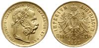 8 florenów = 20 franków 1892, Wiedeń, nowe bicie
