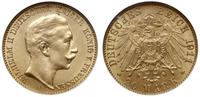 20 marek 1911 A, Berlin, złoto ok. 7.96 g, próby