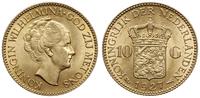 10 guldenów 1927, Utrecht, złoto próby '900', 6.