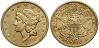 20 dolarów 1868 S, San Francisco, typ Liberty He