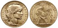 20 franków 1911, Paryż, Marianna, złoto 6.45 g, 