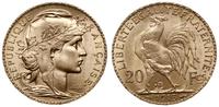 20 franków 1913, Paryż, Marianna, złoto 6.45 g, 