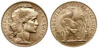 20 franków 1914, Paryż, Marianna, złoto 6.45 g, 