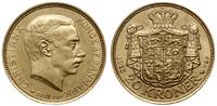 20 koron 1913, Kopenhaga, złoto 8.96 g, próby 90