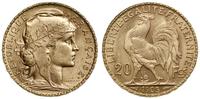 20 franków 1905, Paryż, typ Marianna, złoto 6.43