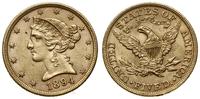 5 dolarów 1894, Filadelfia, typ Liberty Head, z 
