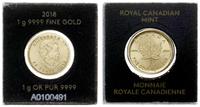 50 centów 2018, Maple Leaf, złoto próby 999.9, 1