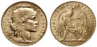 20 franków 1914, Paryż, typ Marianna, złoto prób
