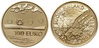 100 euro 2002, krajobrazy Laponii, złoto próby 9